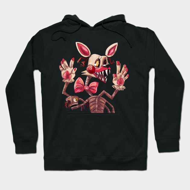 the mangle ! Hoodie by wheeliescoot